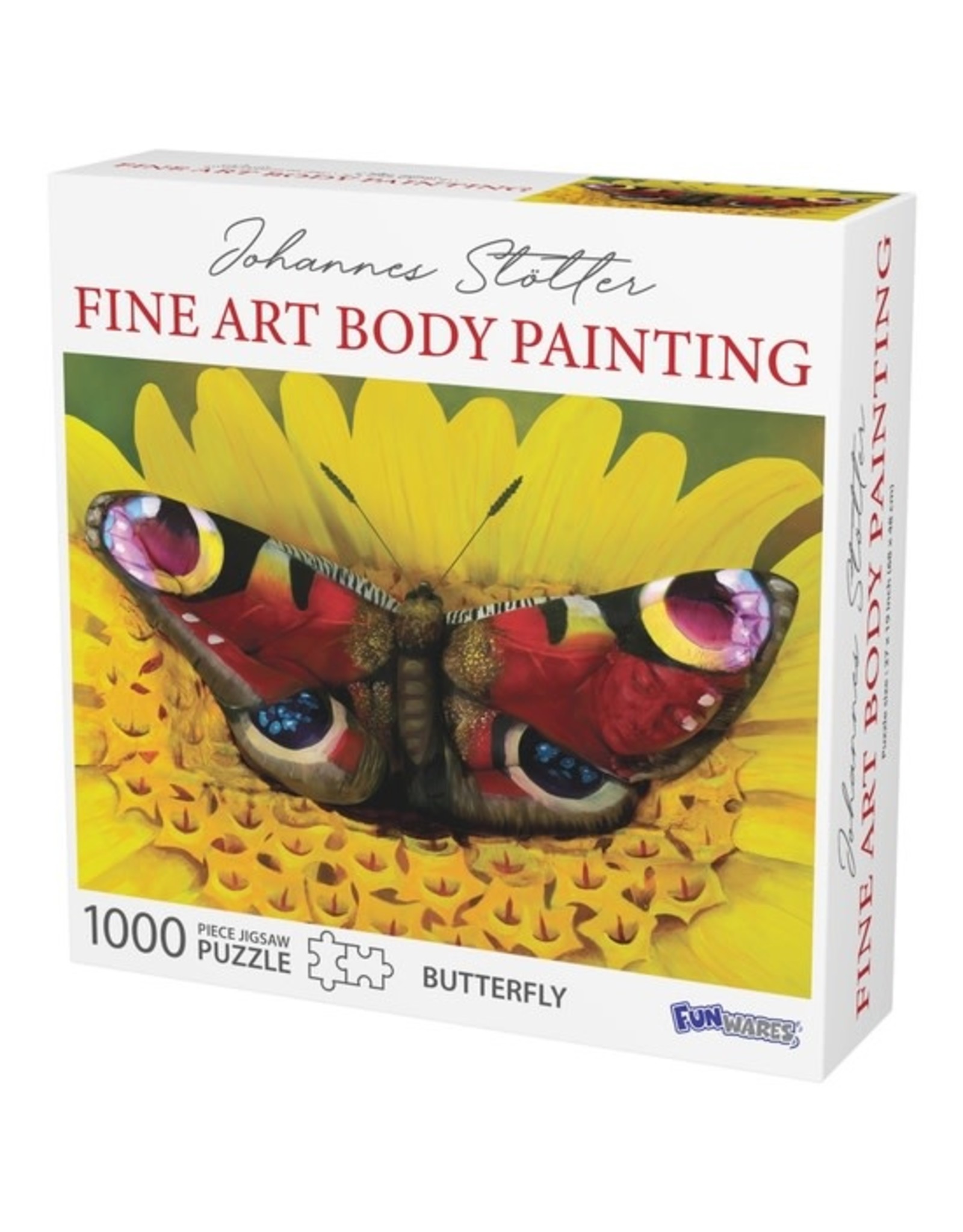 Johannes Stotter Butterfly Body Art 1000 pc