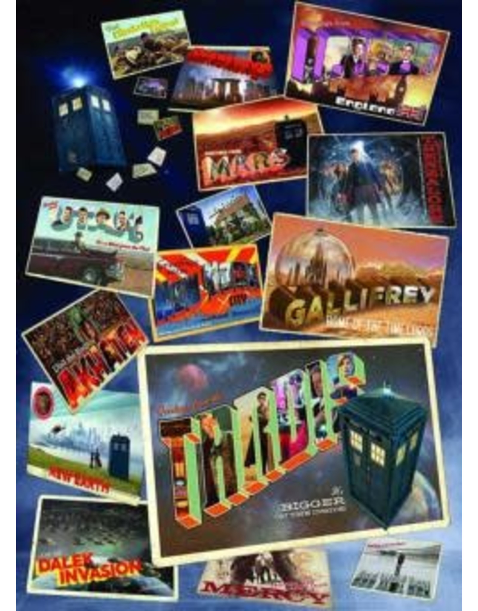 Doctor Who: Postcards 1000 pc