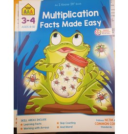 Multiplication Facts Made Easy 3-4