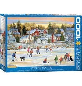 Evening Skating by Patricia Bourque 1000 pc
