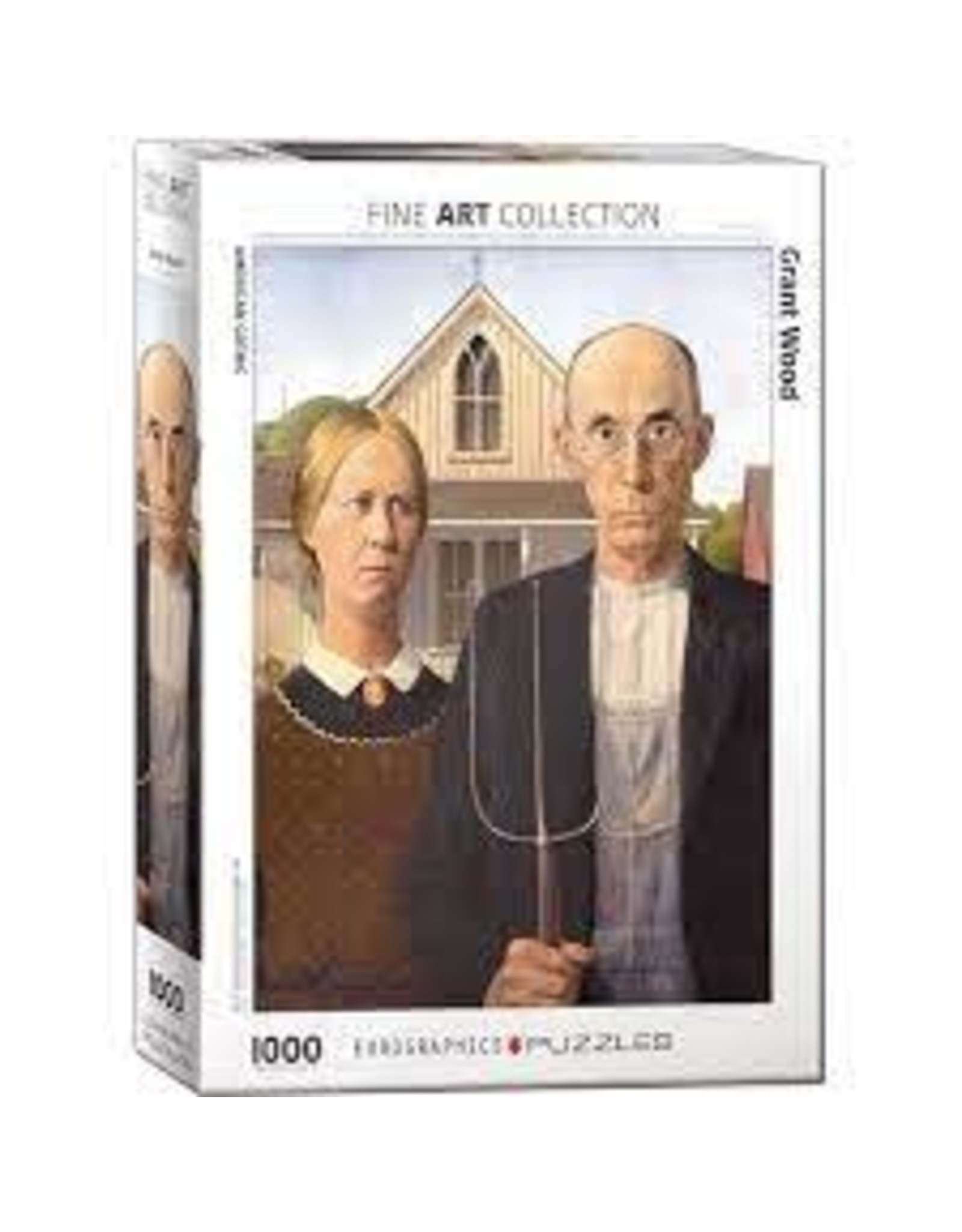 American Gothic by Grant Wood 1000 pc