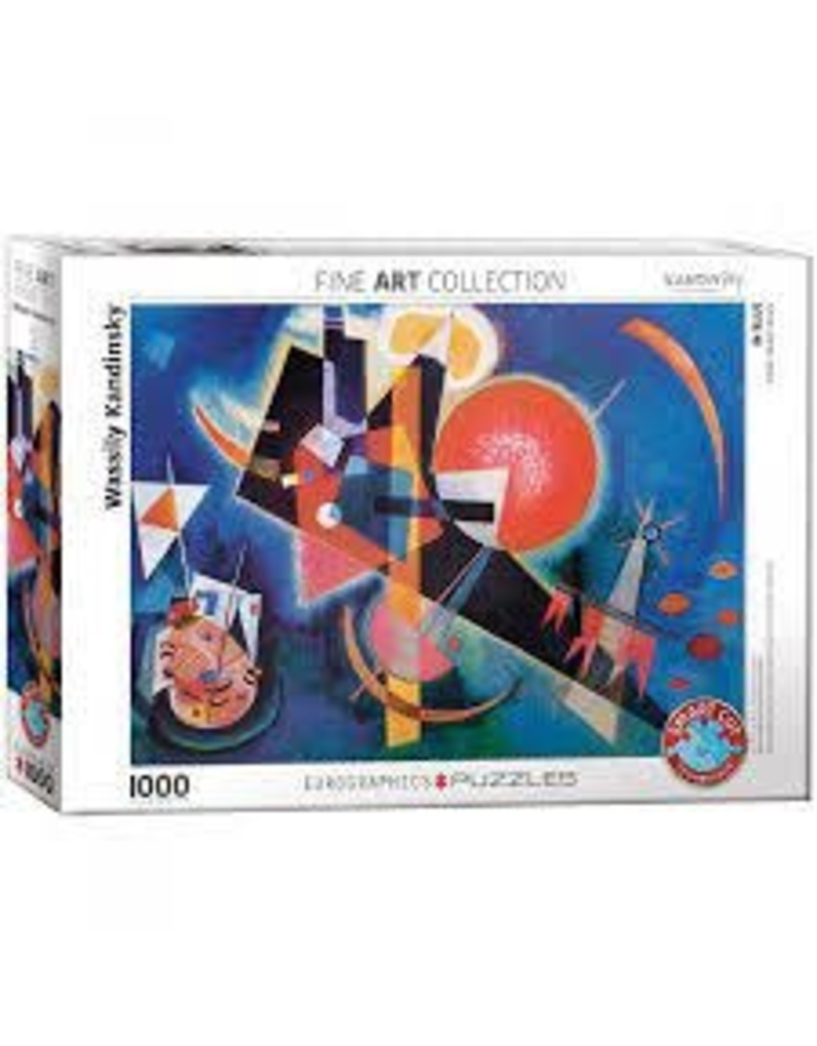 In Blue by Wassily Kandinsky 1000 pc