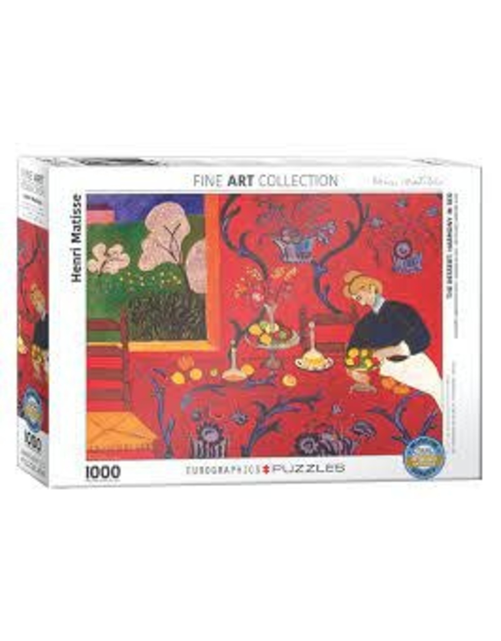 Harmony In Red By Henri Matisse 1000 pc