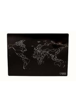 Chalkboard Placemat World Map