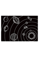 Chalkboard Placemat Solar System