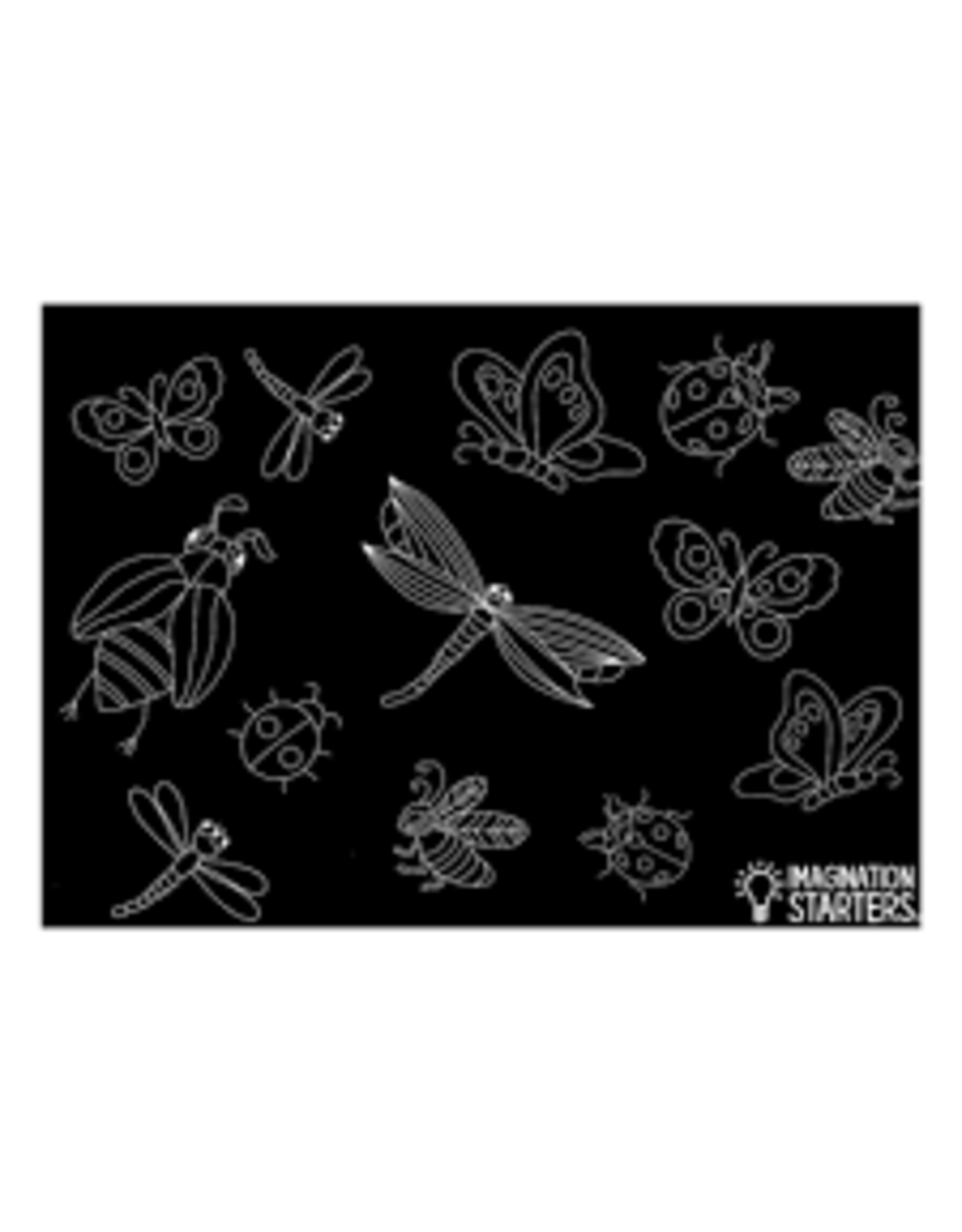 Chalkboard Placemat Bugs
