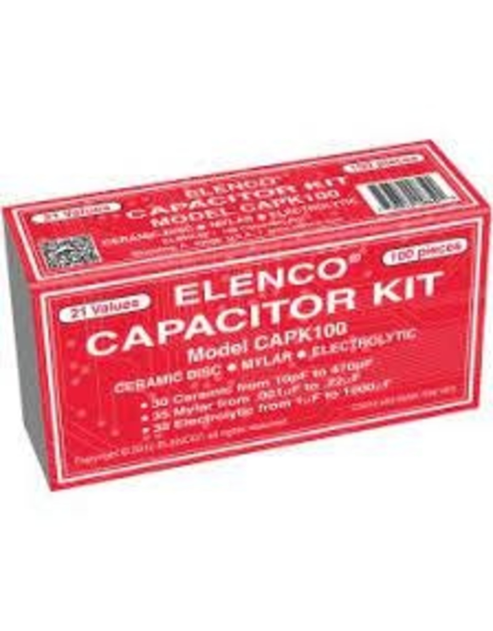 100pc. Capacitor Kit