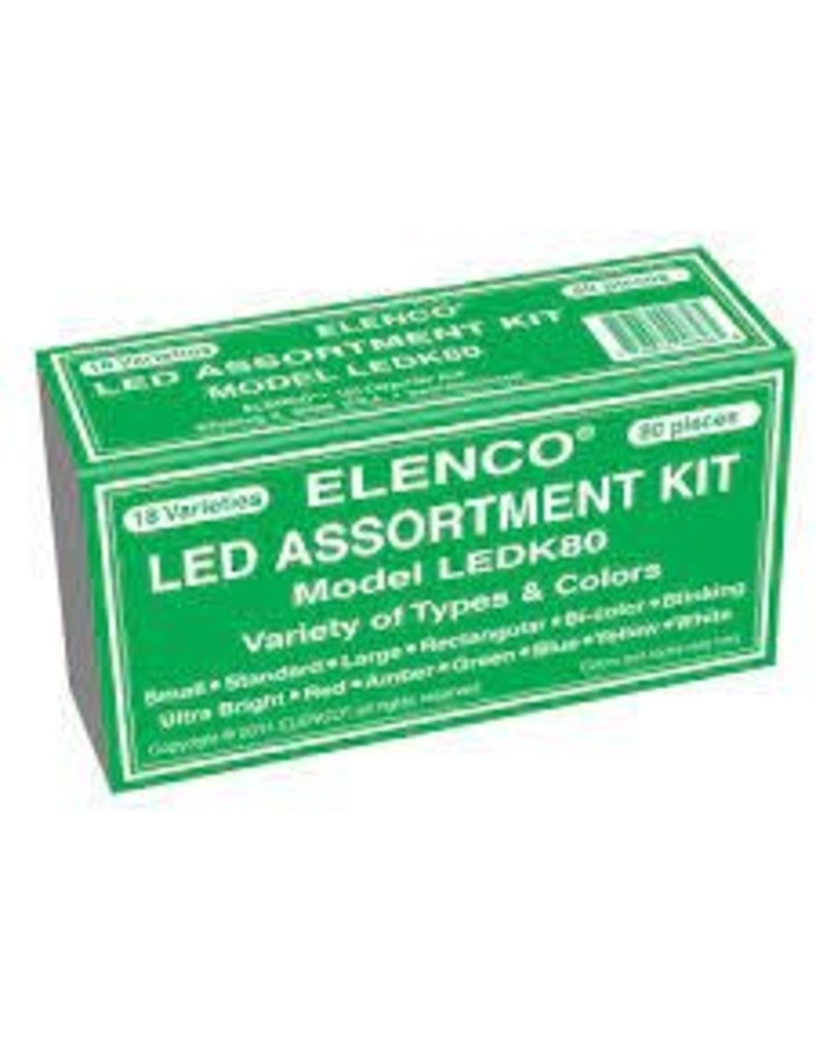 80pc. LED Assortment Kit