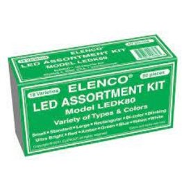 80pc. LED Assortment Kit