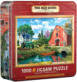 The Red Barn - 1000 piece Tin