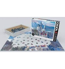 Neuschwanstein Castle in Winter 1000 pc