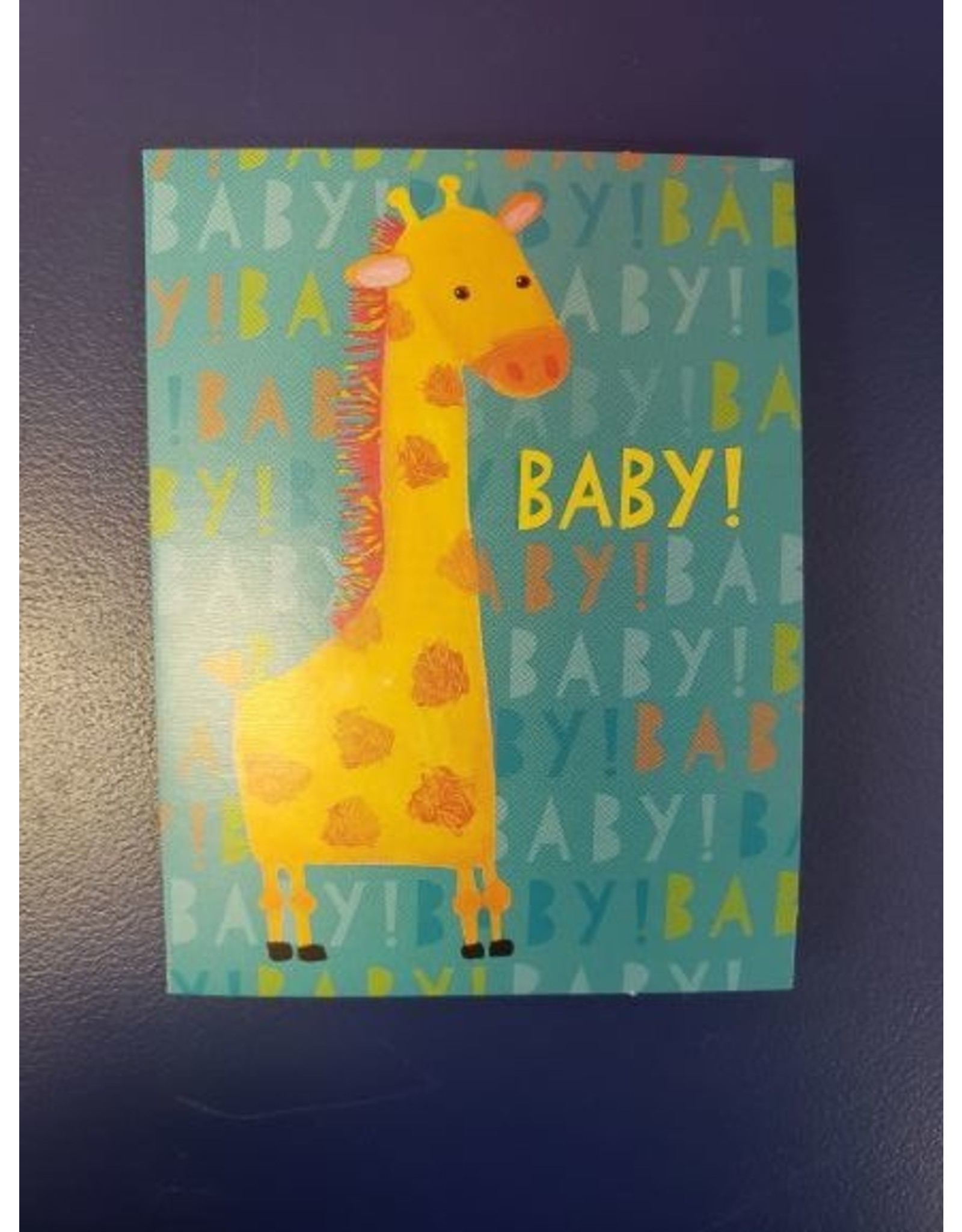 Baby Giraffe Mini Card