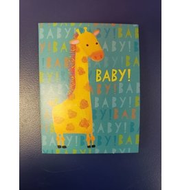 Baby Giraffe Mini Card