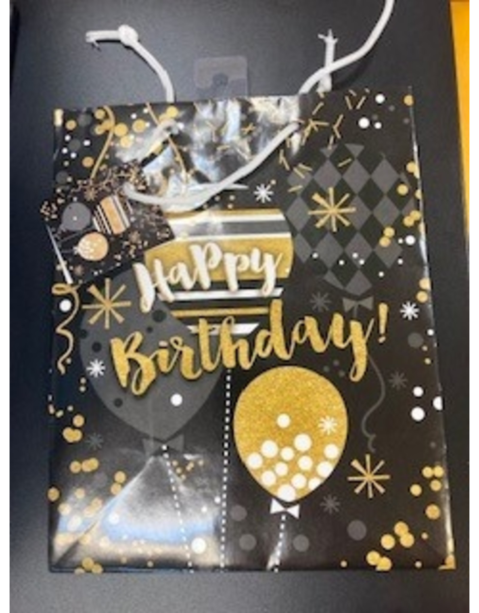 Party Bag Black and Gold
