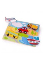 Chunky Lift Out Puzzle Transportation