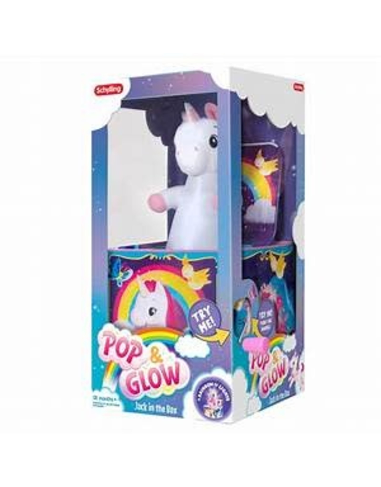 Unicorn Pop N Glow Jack in Box