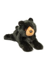 15" Sutton Floppy Black Bear