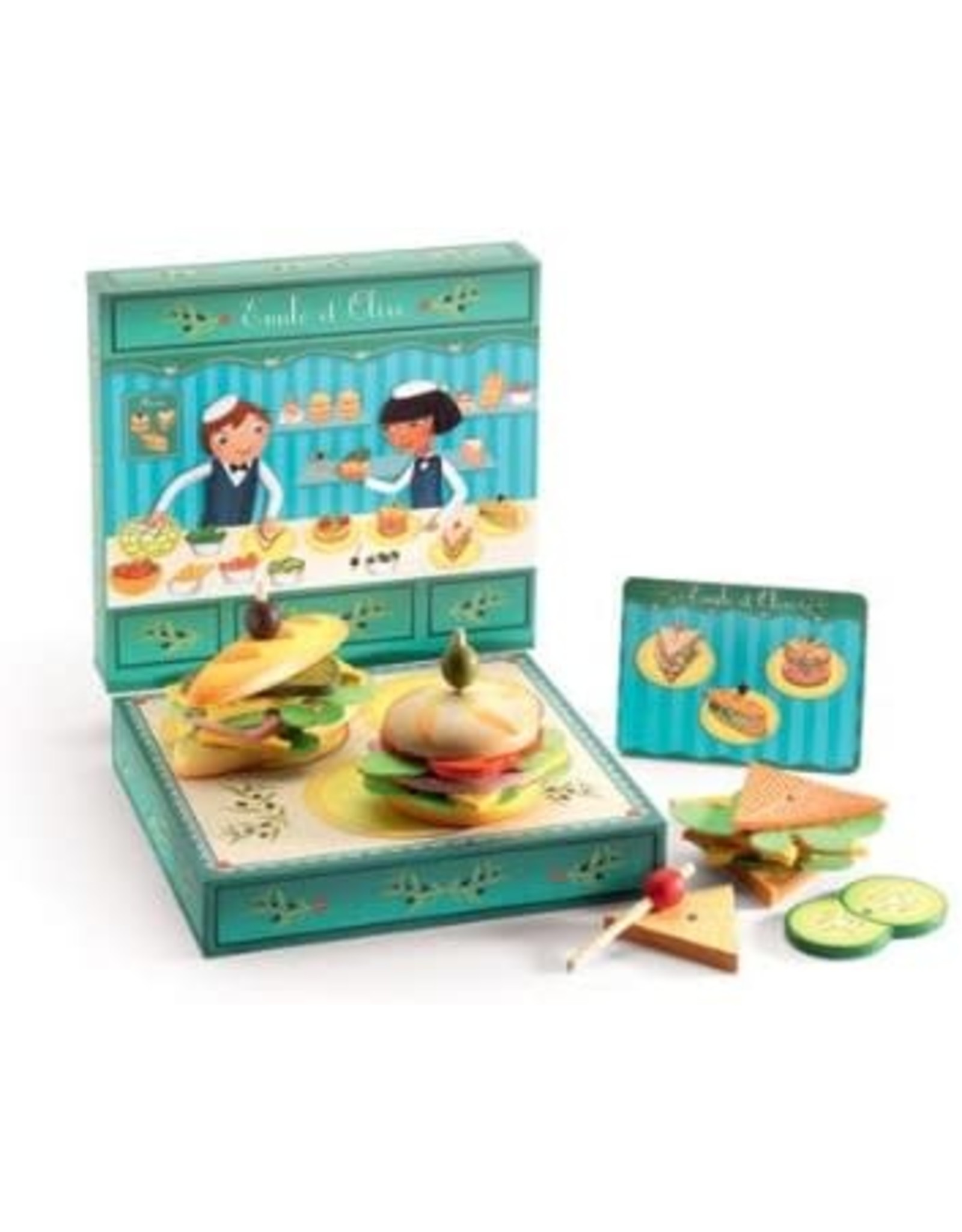 Emile & Olive Food Truck Sandwich Box Play Set