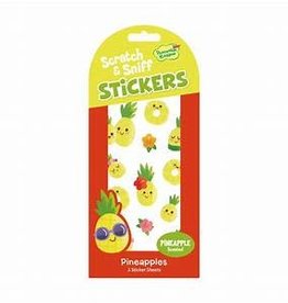 Peaceable Kingdom Scratch & Sniff: Pineapple Stickers