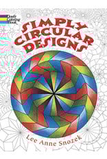 Simply Circular Designs Coloring Book - Lee Anne Snozek