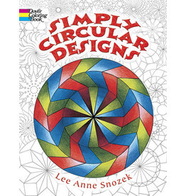 Simply Circular Designs Coloring Book - Lee Anne Snozek