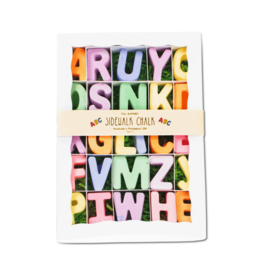26 Rainbow Color Alphabet Letters
