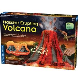 Massive Erupting Volcano