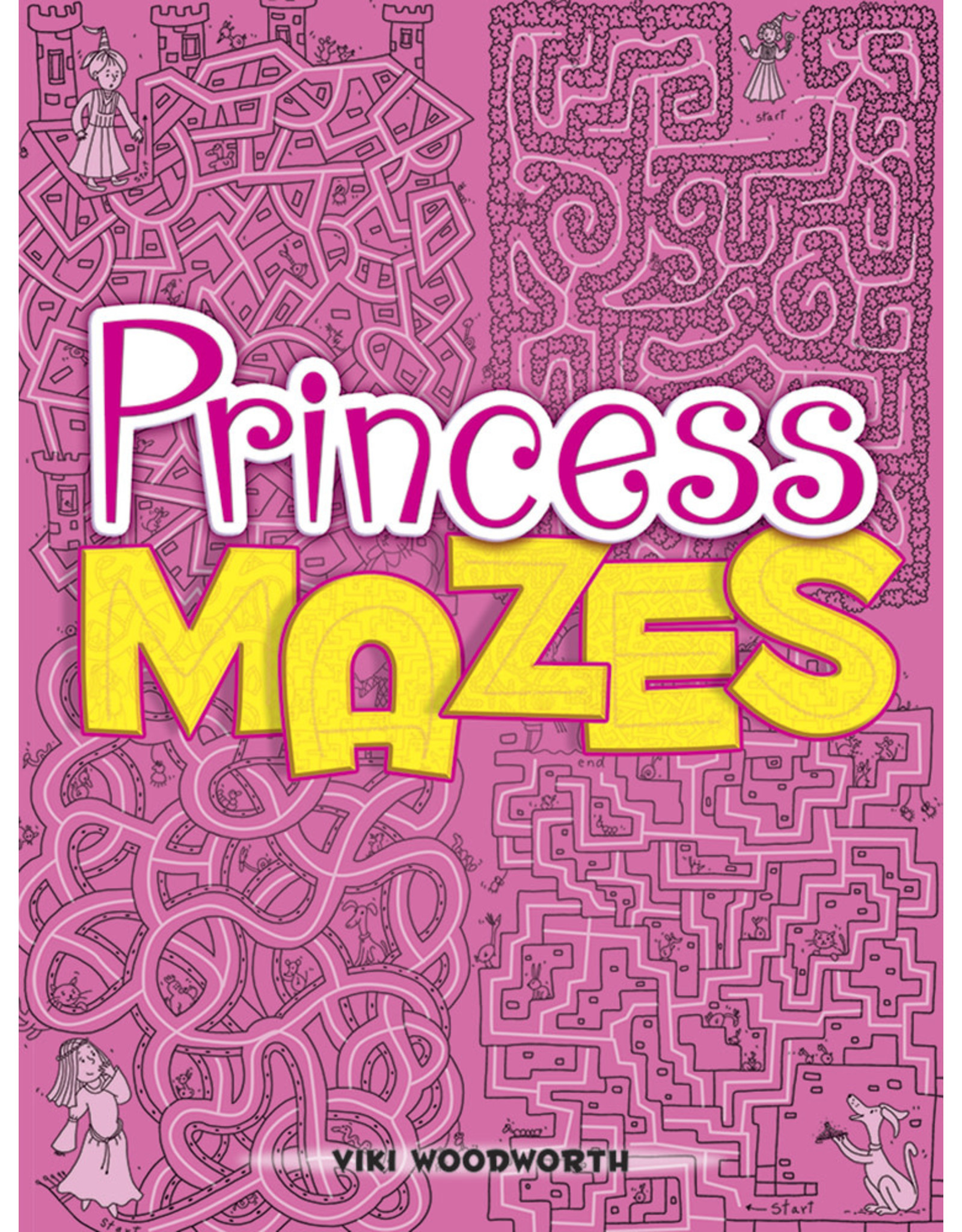 Princess Mazes - Viki Woodworth
