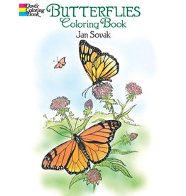 Butterflies Coloring Book - Jan Sovak