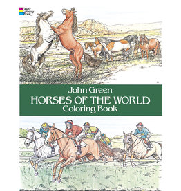 Horses of the World Coloring Book - John Green