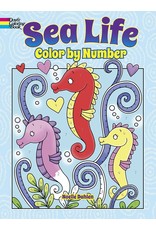 Sea Life Color by Number Coloring Book - Melanie Rudd