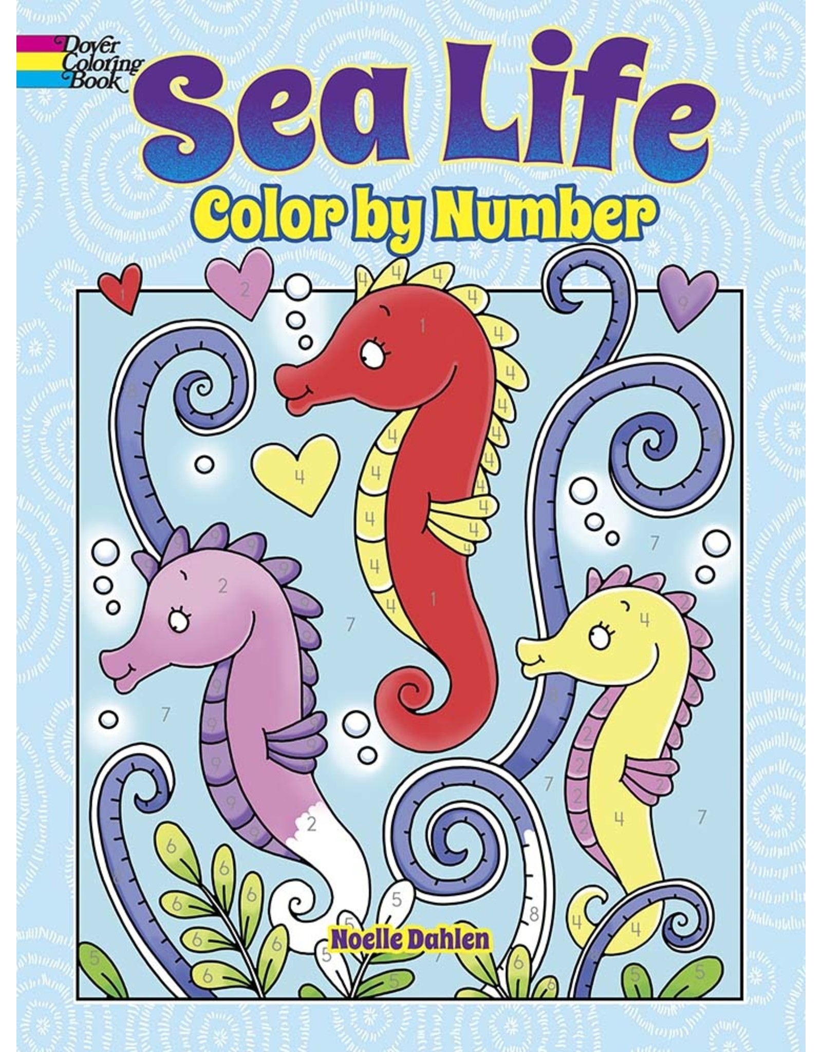 Sea Life Color by Number Coloring Book - Melanie Rudd