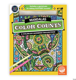 MindWare Color Counts: Glitter: Mandalas