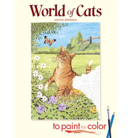 World of Cats to Paint or Color - John Green
