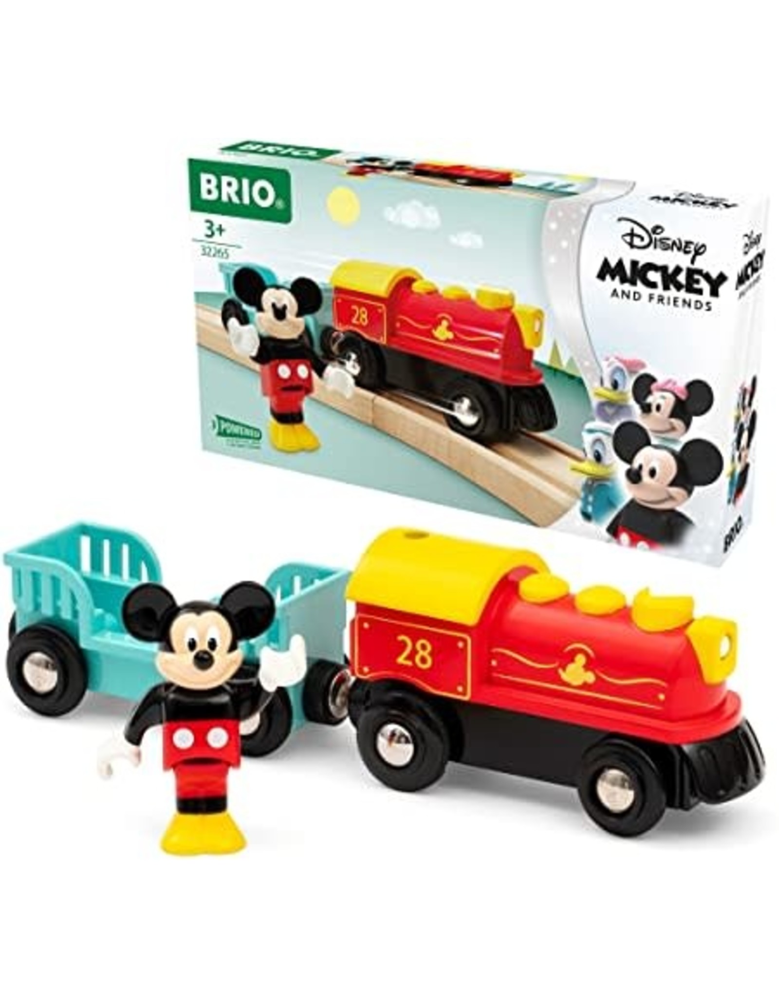 Mickey Mouse Battery Train