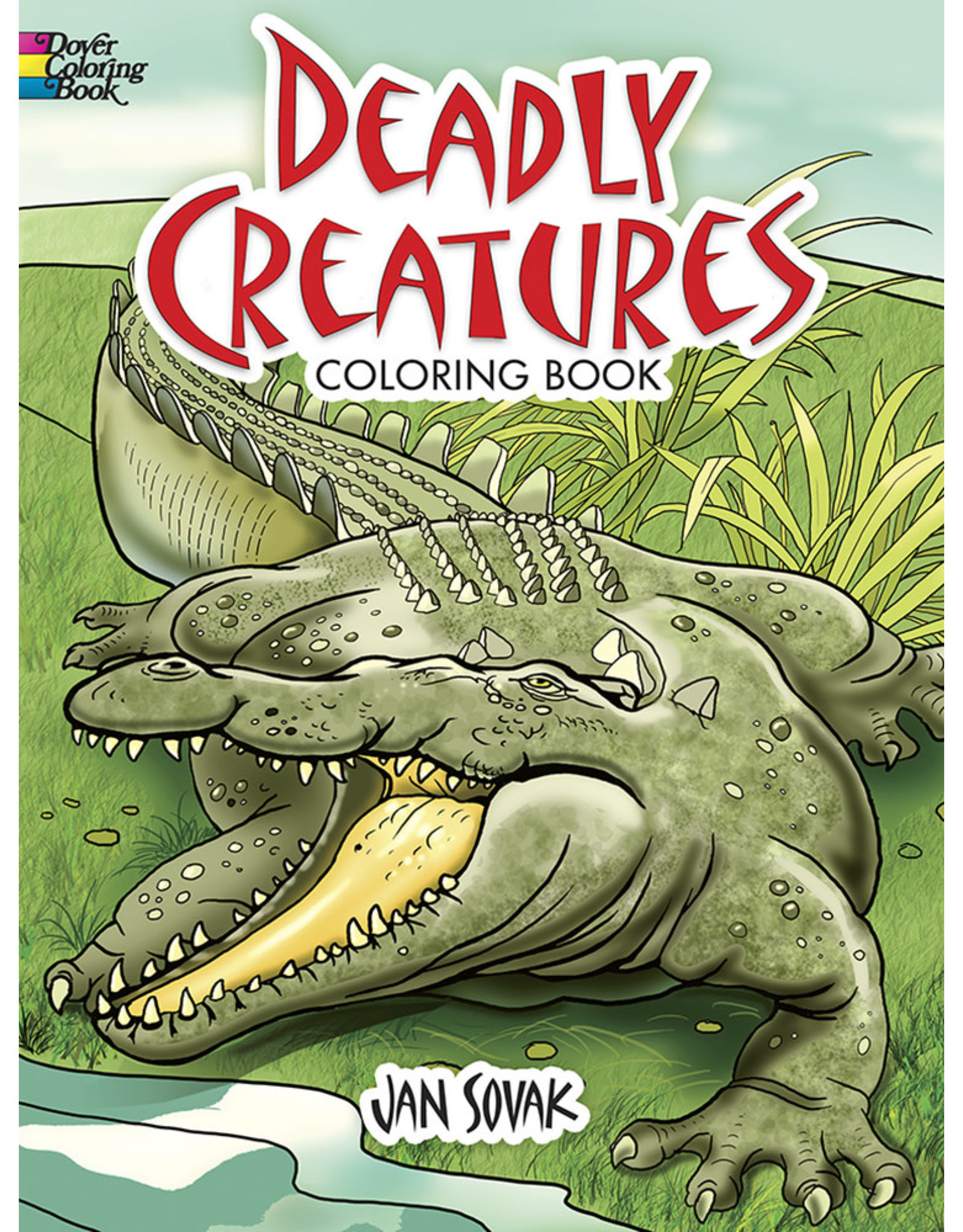 Deadly Creatures Coloring Book - Jan Sovak