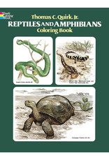 Reptiles and Amphibians Coloring Book - Thomas C. Quirk Jr.