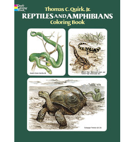 Reptiles and Amphibians Coloring Book - Thomas C. Quirk Jr.