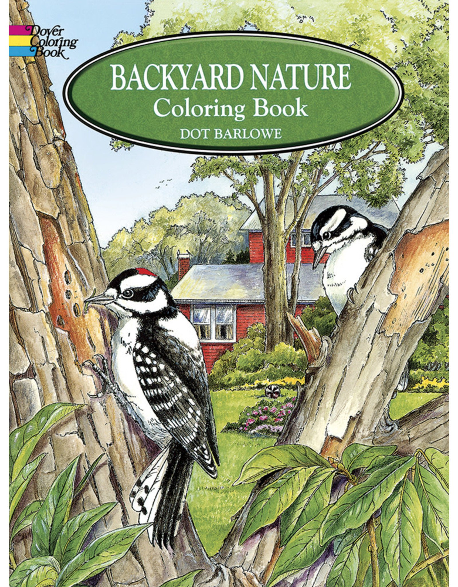 Backyard Nature Coloring Book - Dot Barlowe