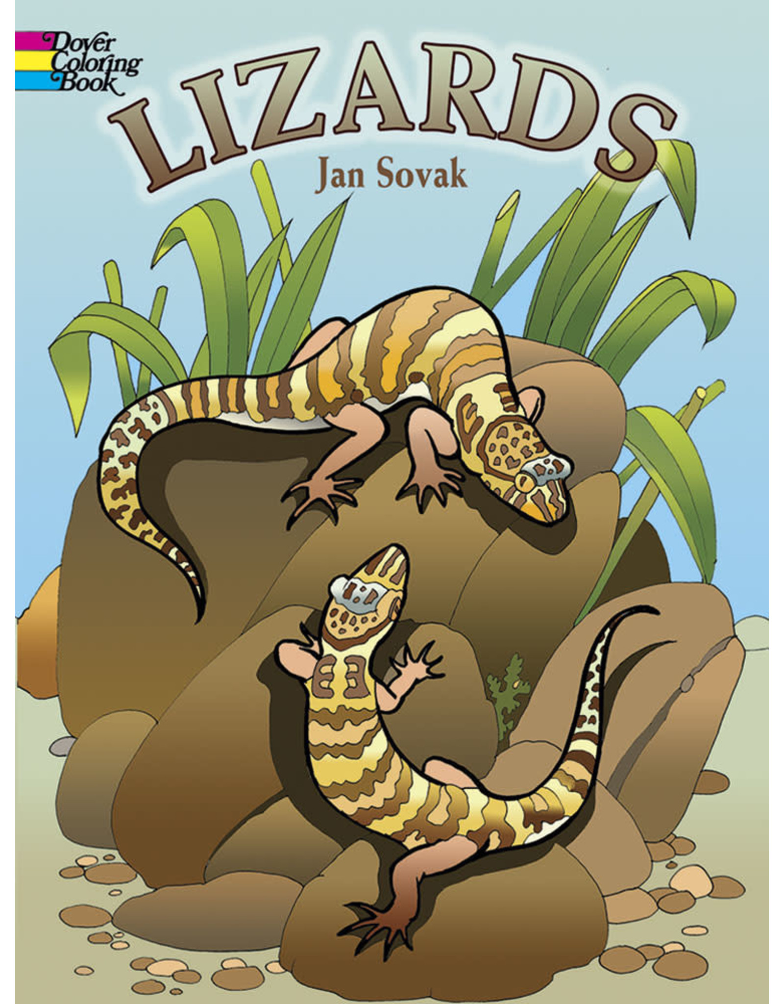 Lizards Coloring Book - Jan Sovak