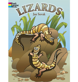 Lizards Coloring Book - Jan Sovak