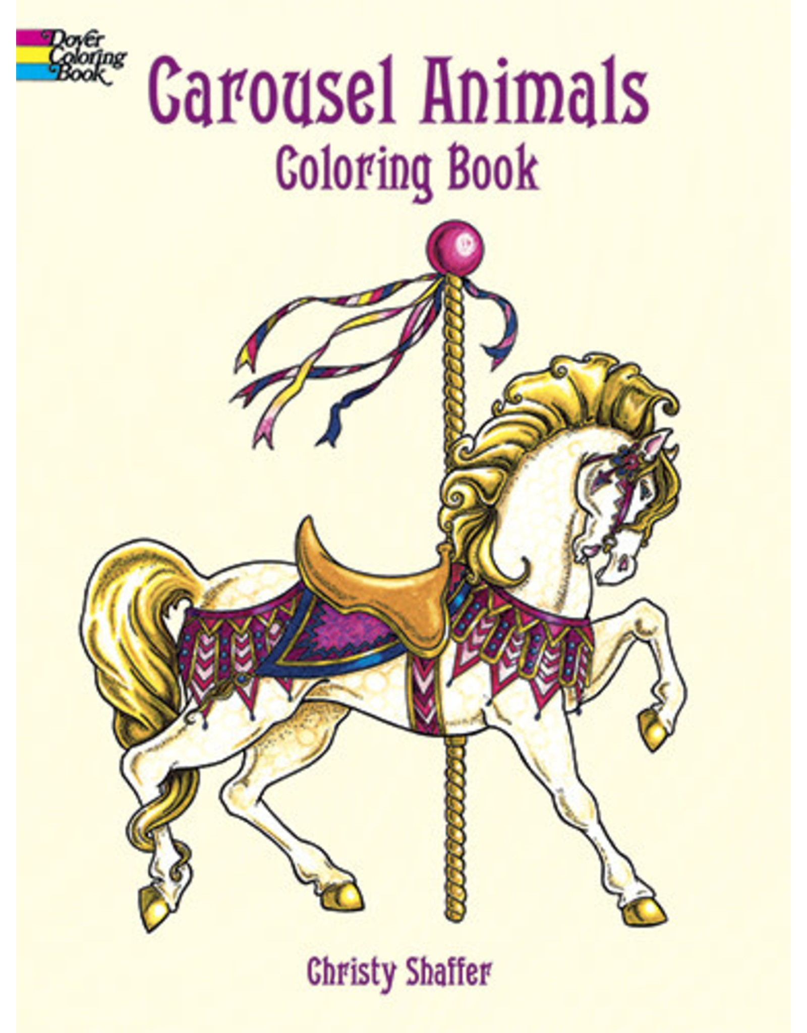 Carousel Animals Coloring Book - Christy Shaffer