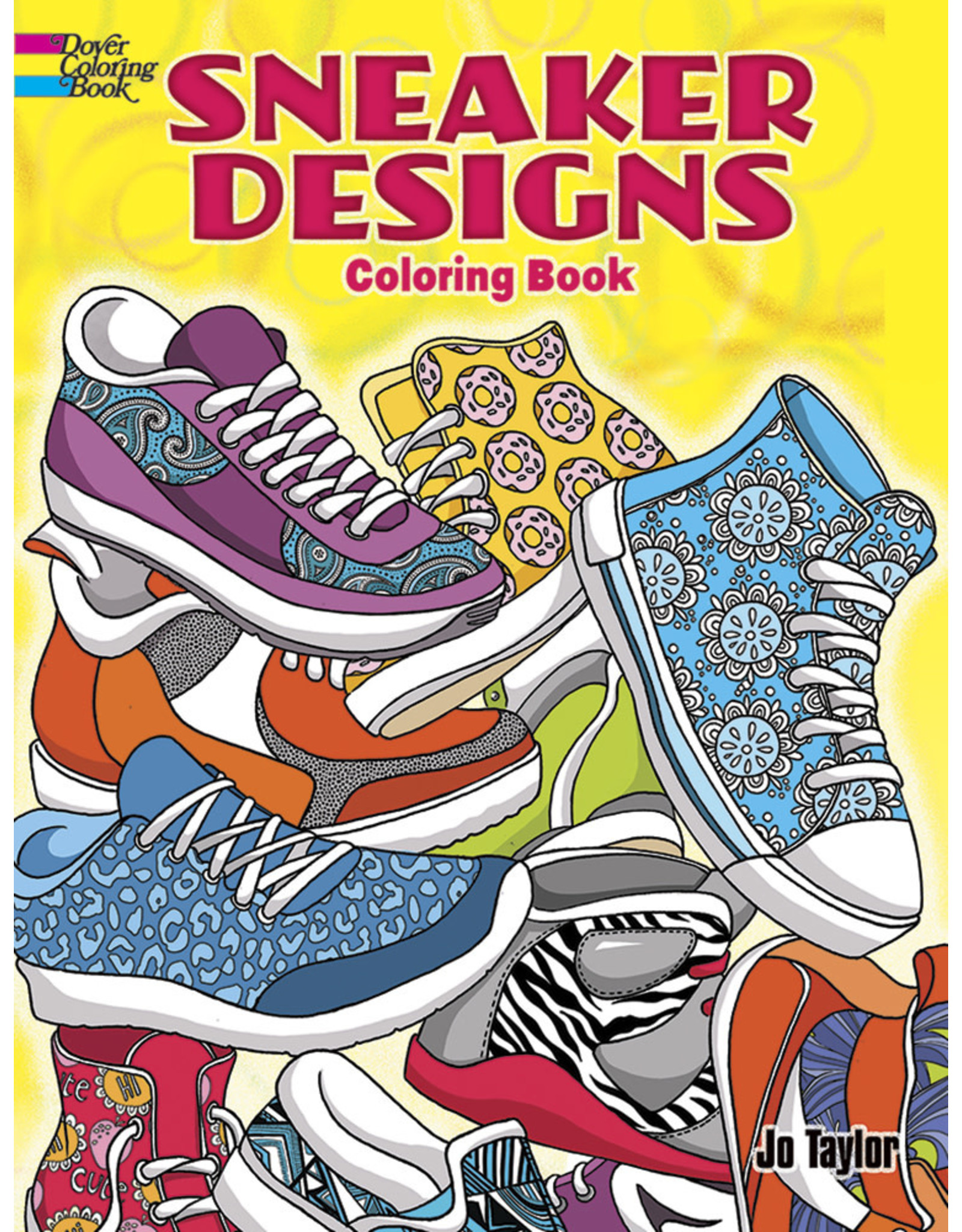 Sneaker Designs Coloring Book - Jo Taylor