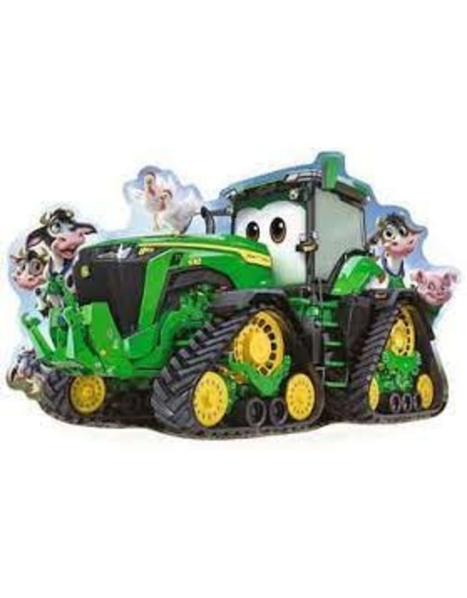 John Deere Tractor Shaped 24 pc