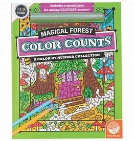 Color Counts: Glitter: Magical Forest
