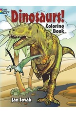 Dinosaurs! Coloring Book - Jan Sovak