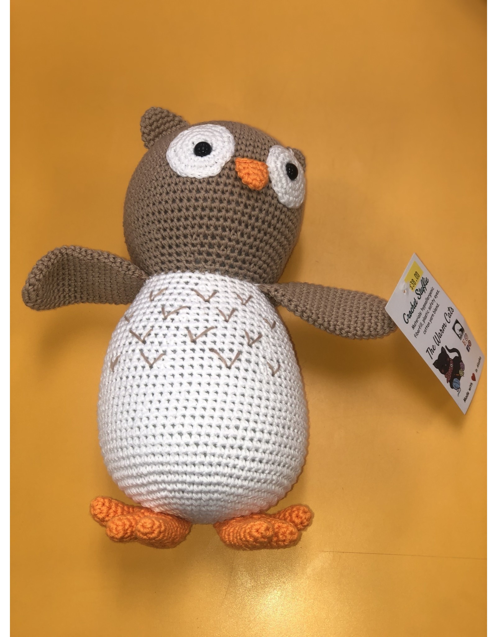 10" Crochet Owl