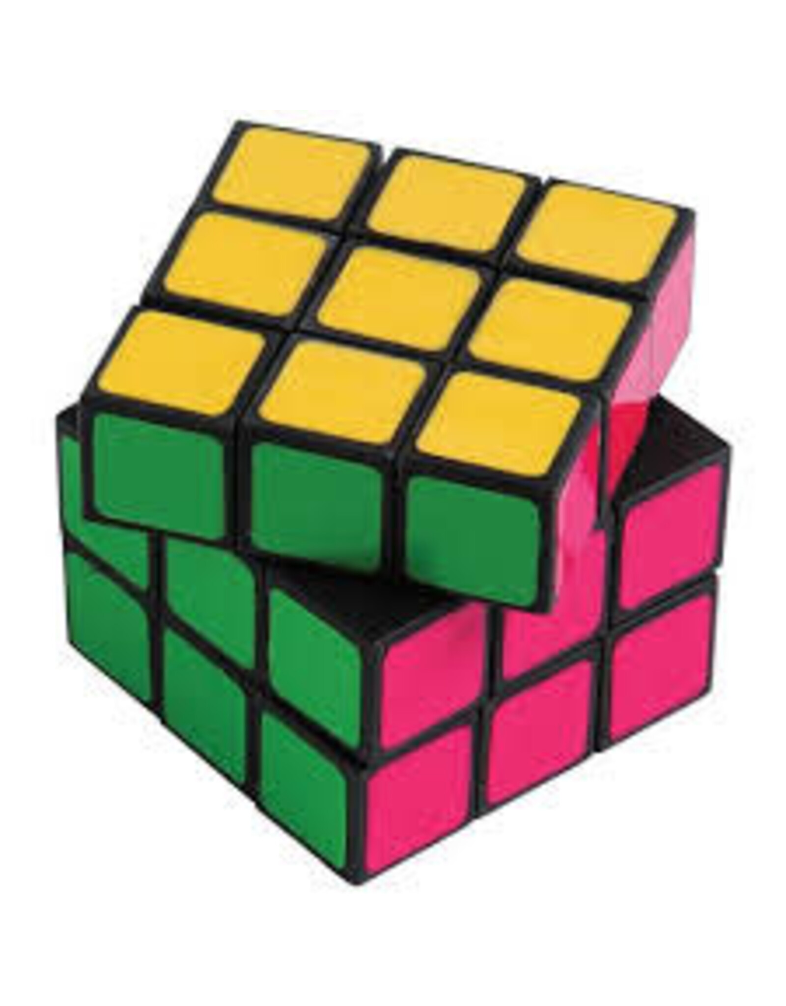 Neon Cube Puzzle
