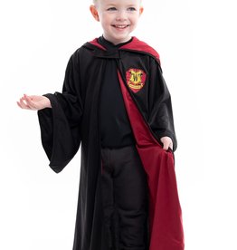 Hooded Wizard Robe Red S/M