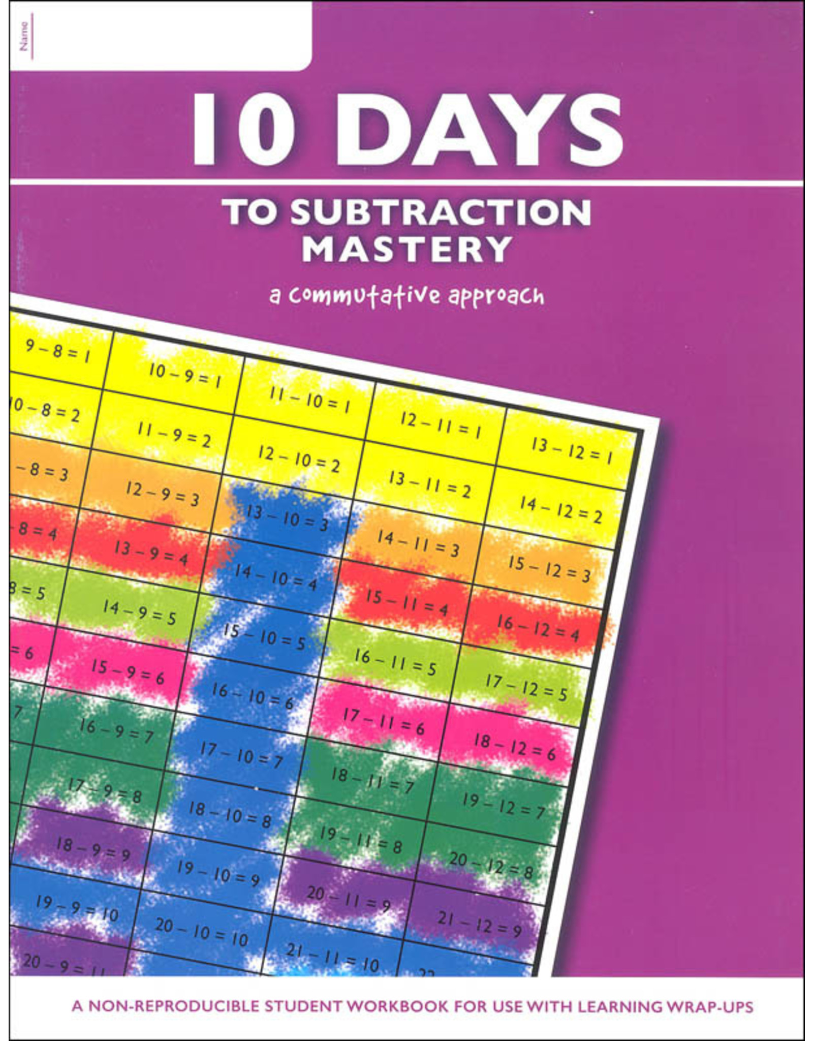 10 Days to Subtraction Workbook and Wrap-Up Combo